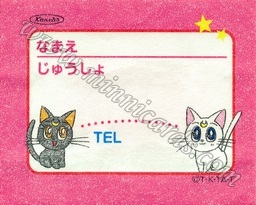 Sailor Moon TV Seal Fusen Gum