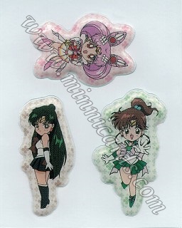 Sailor Moon Top Seika Fuwa Fuwa Seals